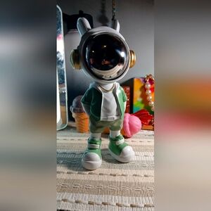 Bunny Ear Astronaut Boy (Resin Figurine)